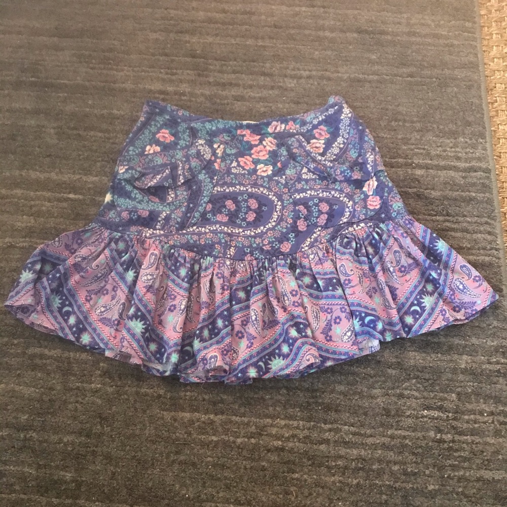 Spell and the Gypsy city lights mini skirt